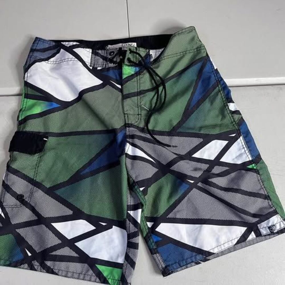 Ezekiel Men's Size 32 Geometric Print Board Shorts